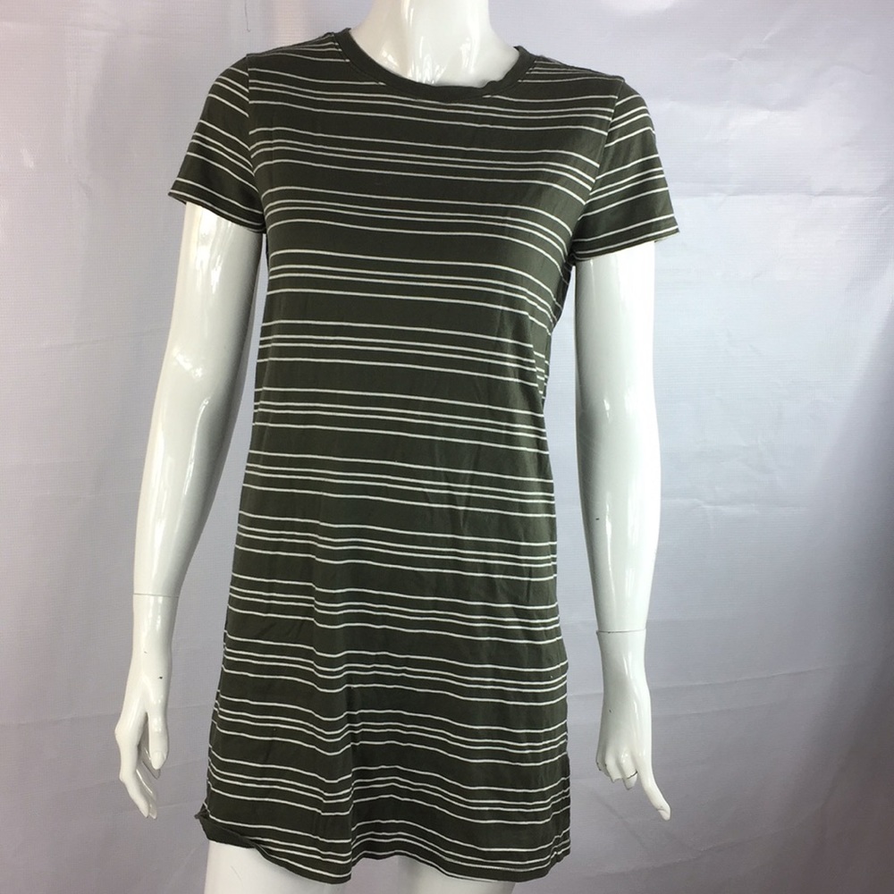 Striped T-shirt dress